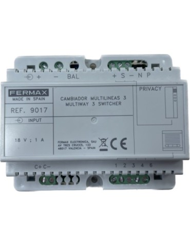 Fermax Cambiador Multilineas Bus3 9017 | Suministros Eléctricos