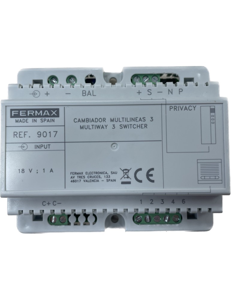 Fermax Cambiador Multilineas Bus3 9017 | Suministros Eléctricos