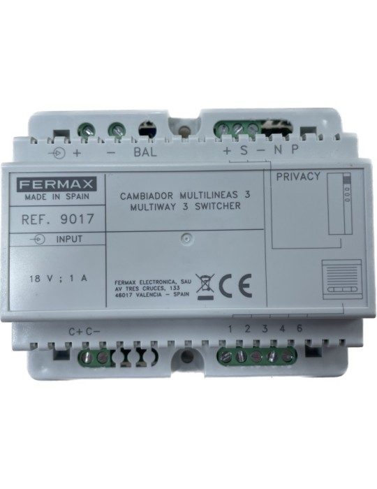 Fermax Cambiador Multilineas Bus3 9017 | Suministros Eléctricos