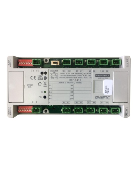 Fermax Decoder/Aislador DUOX Plus 10S 9419 | Suministros Eléctricos