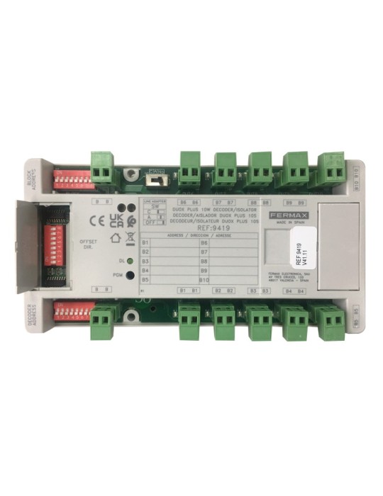 Fermax Decoder/Aislador DUOX Plus 10S 9419 | Suministros Eléctricos
