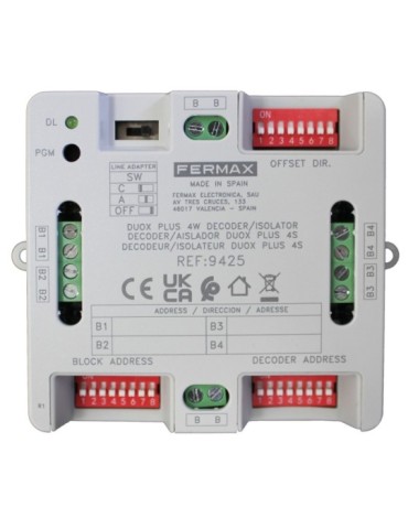 Fermax Decoder/Aislador DUOX Plus 4S 9425 | Suministros Eléctricos