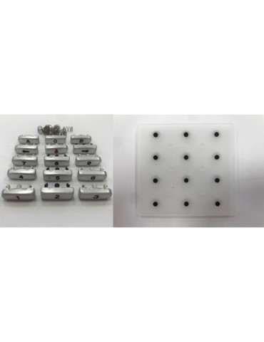 Fermax Set Teclas Teclados City Classic 9745 | Suministros Eléctricos