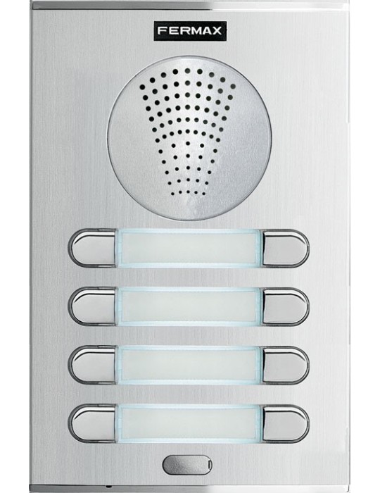 Fermax Placa City S4 Ap204 4+N 70041 | Suministros Eléctricos