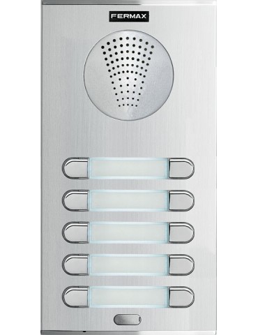 Fermax Placa City S5 Ap205 4+N 70121 | Suministros Eléctricos