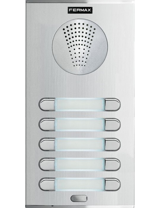 Fermax Placa City S5 Ap205 4+N 70121 | Suministros Eléctricos
