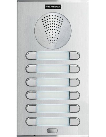 Fermax Placa City S5 Ap206 4+N 70131 | Suministros Eléctricos
