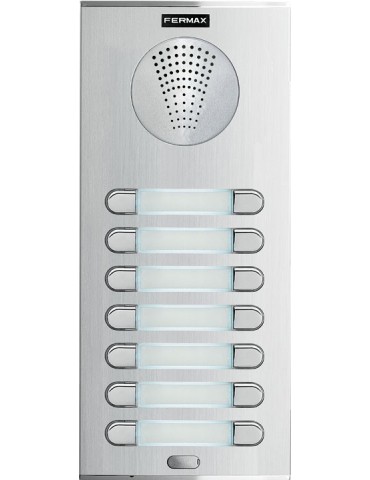 Fermax Placa City S6 Ap207 4+N 70221 | Suministros Eléctricos