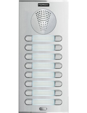 Fermax Placa City S6 Ap208 4+N 70231 | Suministros Eléctricos