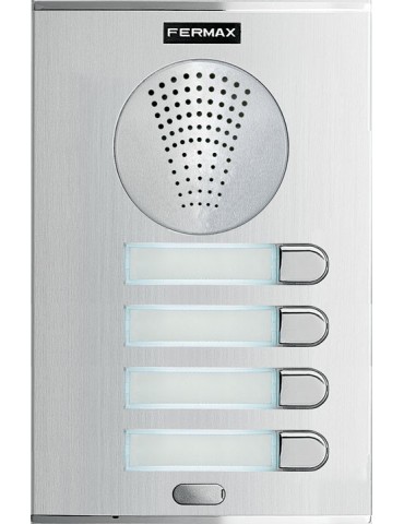 Fermax Placa City S4 Ap104 4+N 70741 | Suministros Eléctricos
