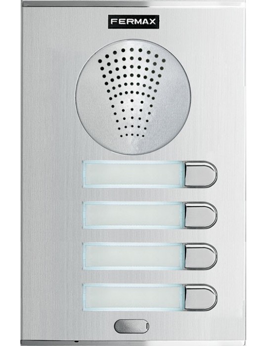 Fermax Placa City S4 Ap104 4+N 70741 | Suministros Eléctricos