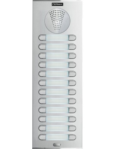 Fermax Placa City S8 Ap212 4+N 71151 | Suministros Eléctricos