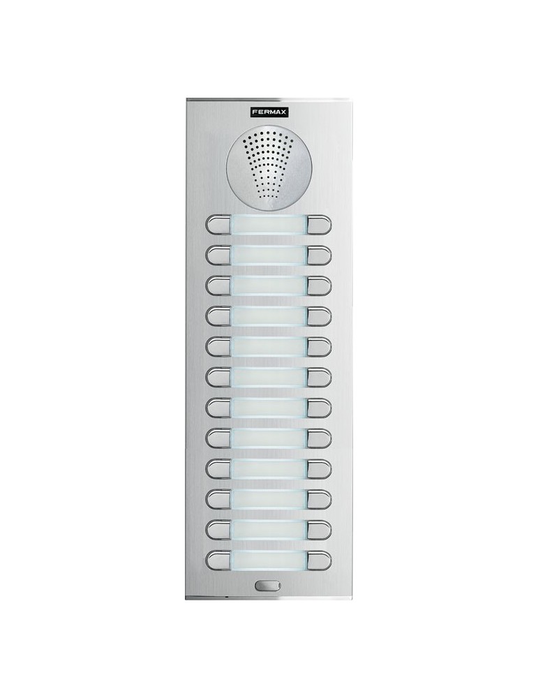 Fermax Placa City S8 Ap212 4+N 71151 | Suministros Eléctricos