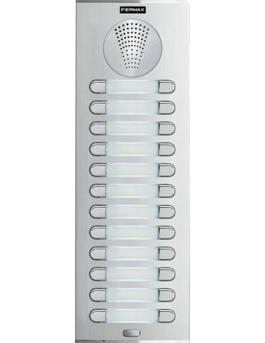 Fermax Placa City S8 Ap212 4+N 71151 | Suministros Eléctricos