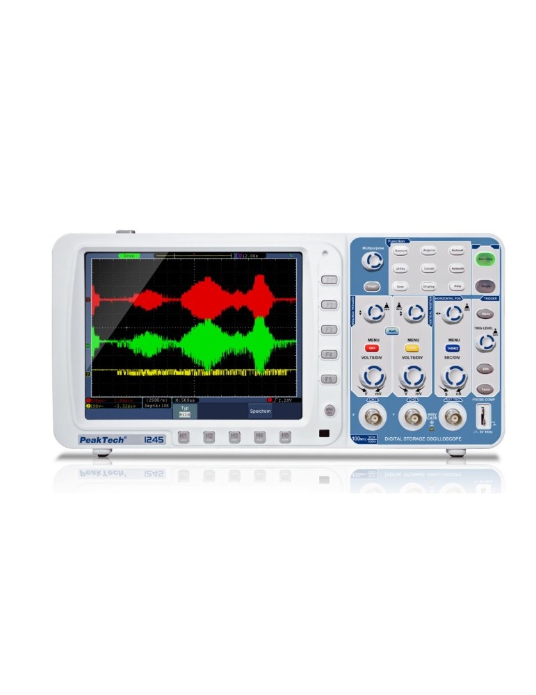 PeakTech P1245 | Osciloscopio