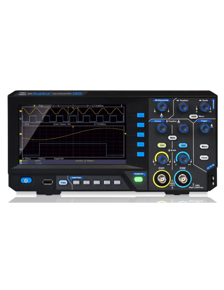 PeakTech P1401 | Osciloscopio