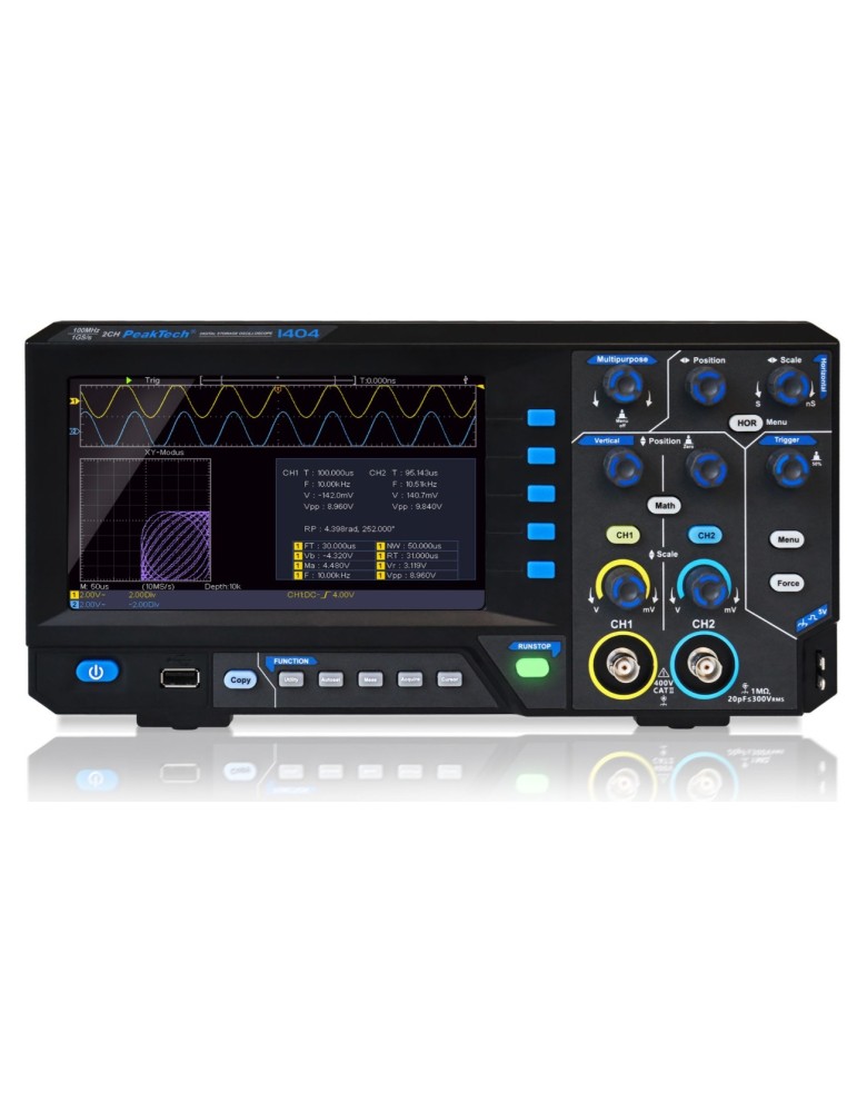 PeakTech P1404 | Osciloscopio
