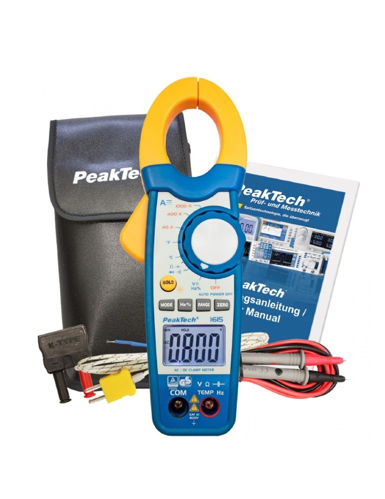 PeakTech P1625 | Pinza amperimétrica