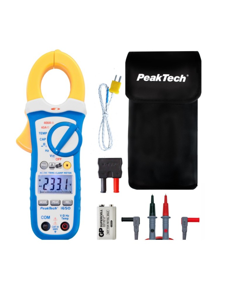 PeakTech P1650 | Pinza amperimétrica