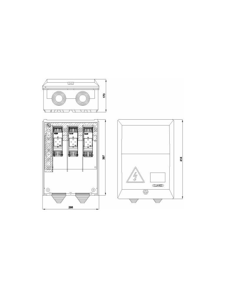 CLAVED CAJA PO. CGPC-160A/7-IB  ESQUEMA 7 AC12099