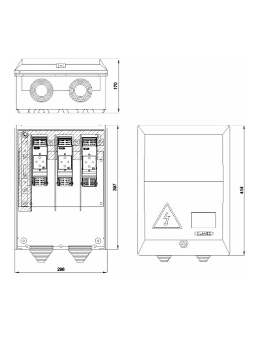 CLAVED CAJA PO. CGPC-160A/7-IB  ESQUEMA 7 AC12099