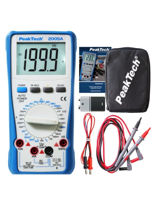 PeakTech P2005 | Multímetro digital