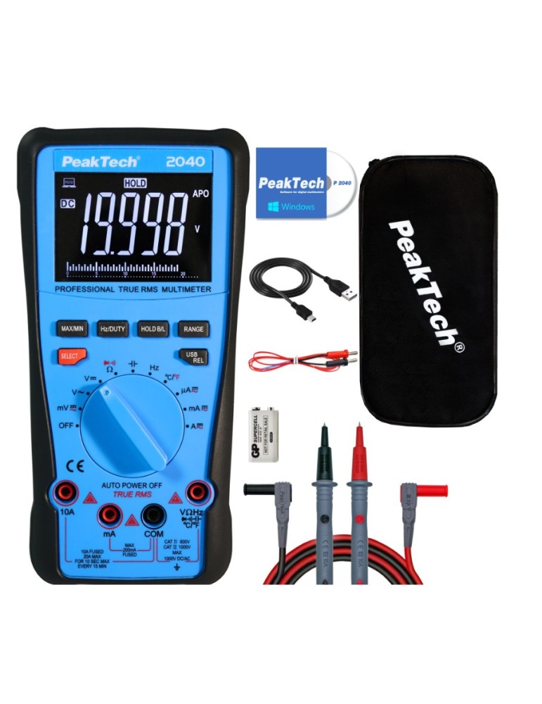 PeakTech P2040 | Multímetro