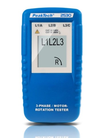 PeakTech P2530 | Indicador de dirección de motor