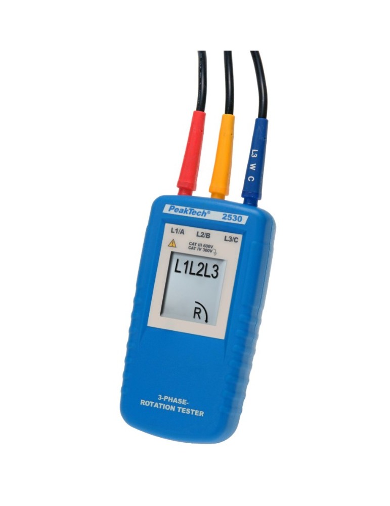 PeakTech P2530 | Indicador de dirección de motor