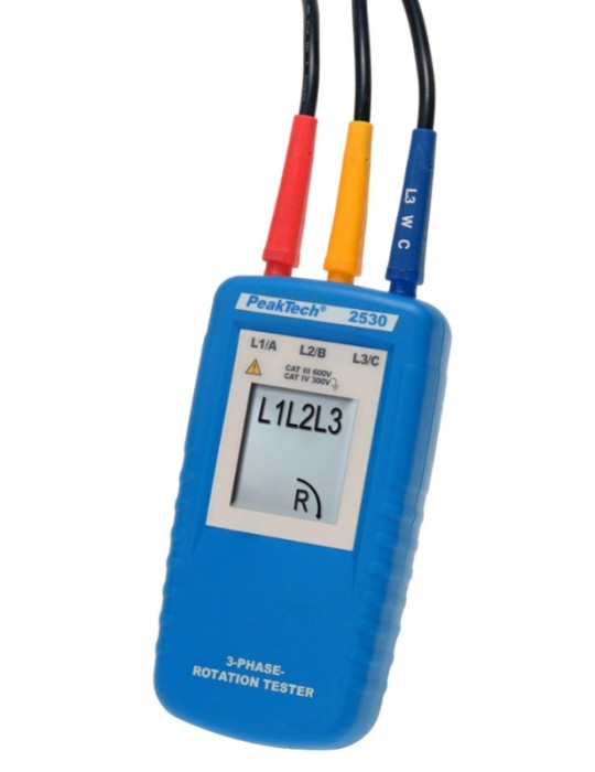 PeakTech P2530 | Indicador de dirección de motor