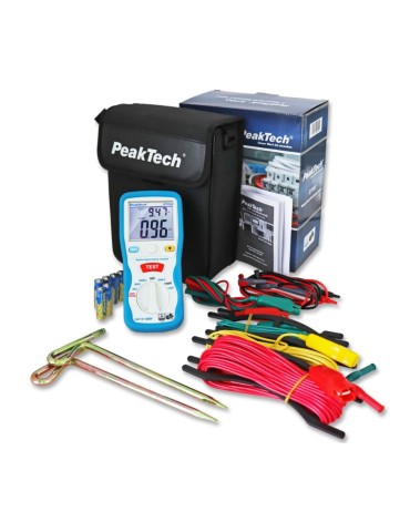 PeakTech P2700 | Tester de resistencia de tierra 2