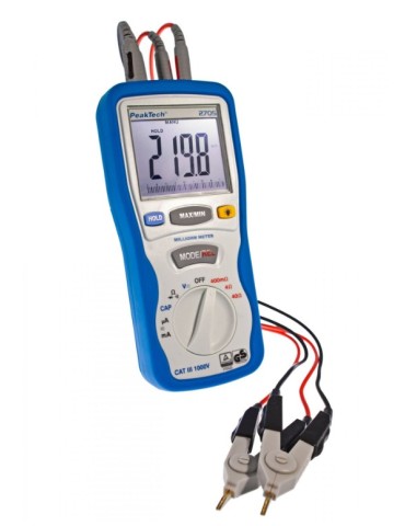 PeakTech P2705 | Miliómetro digital 2