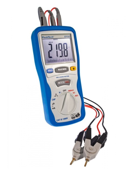 PeakTech P2705 | Miliómetro digital