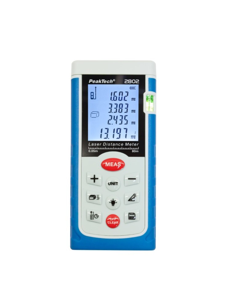PeakTech P2802 | Medidor de distancia láser