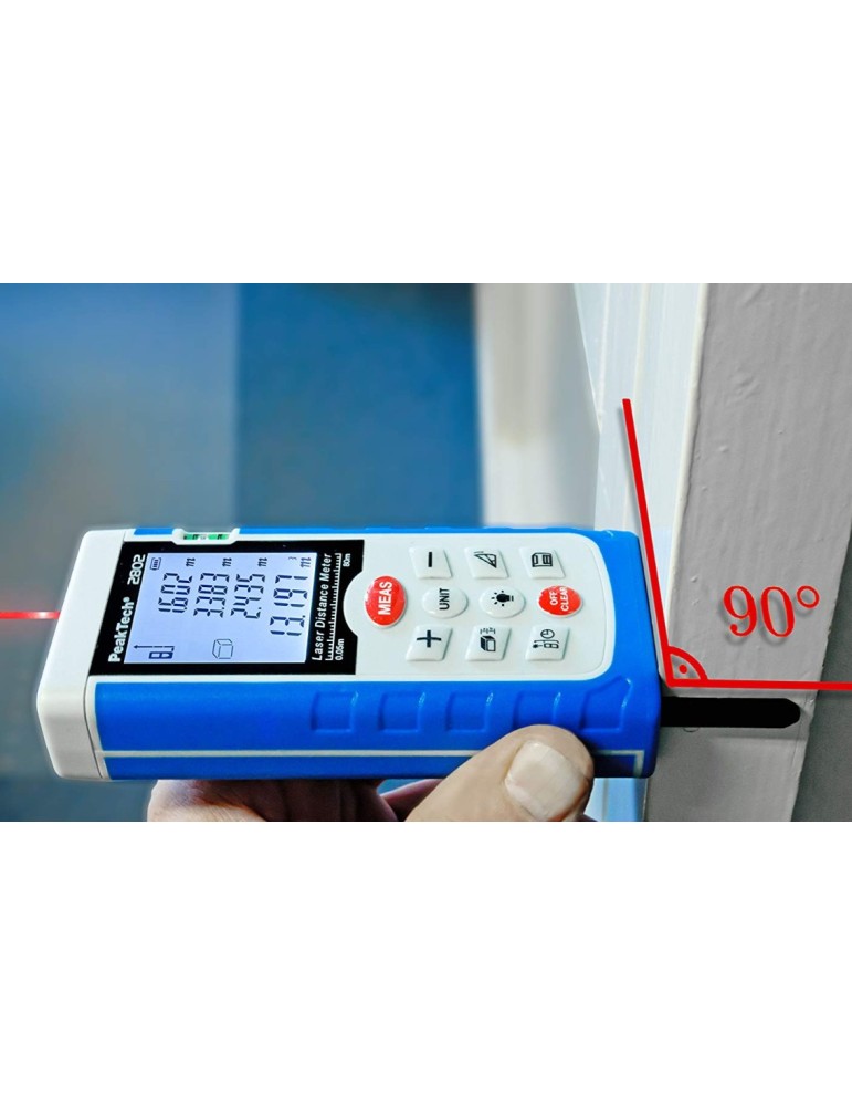 PeakTech P2802 | Medidor de distancia láser