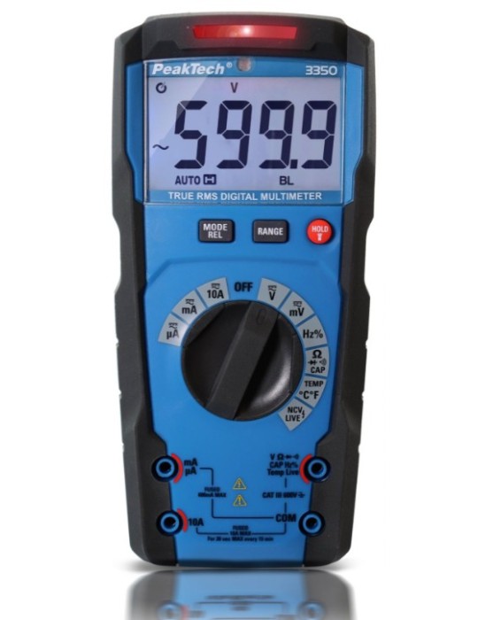 PeakTech P3350 | Multímetro digital True RMS