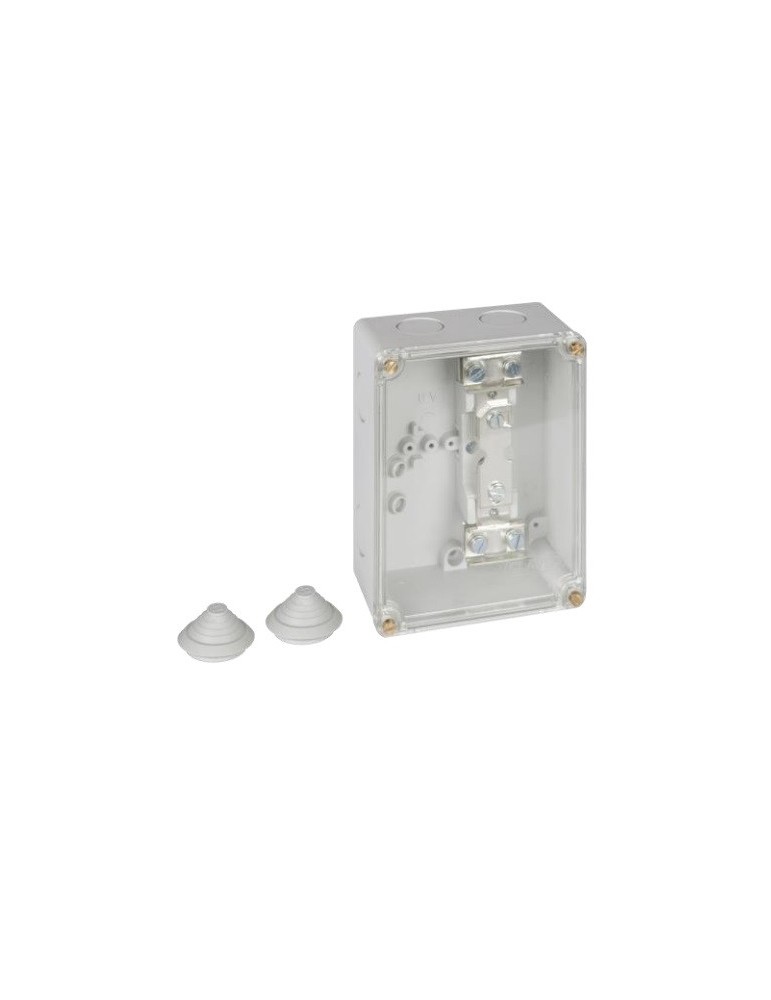 CLAVED C/TIERRAS TC-2 C/TAPA TRANSPARENTE  TC-2/T AC28002