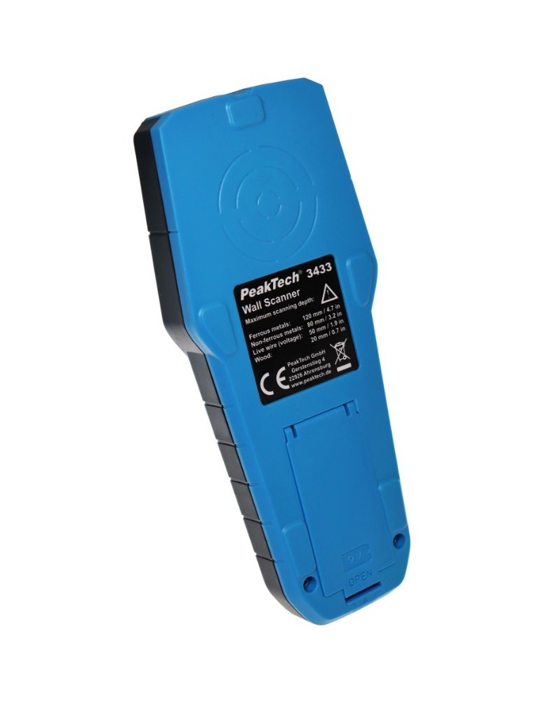 PeakTech P3433 | Escáner de pared