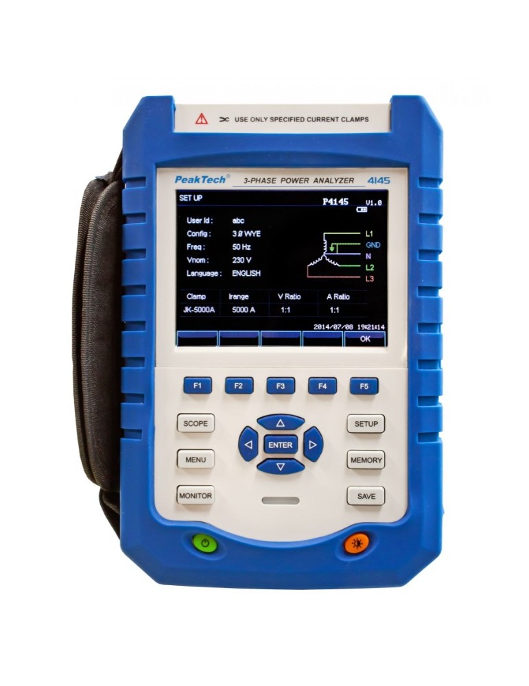 PeakTech P4145 | Medidor de ph