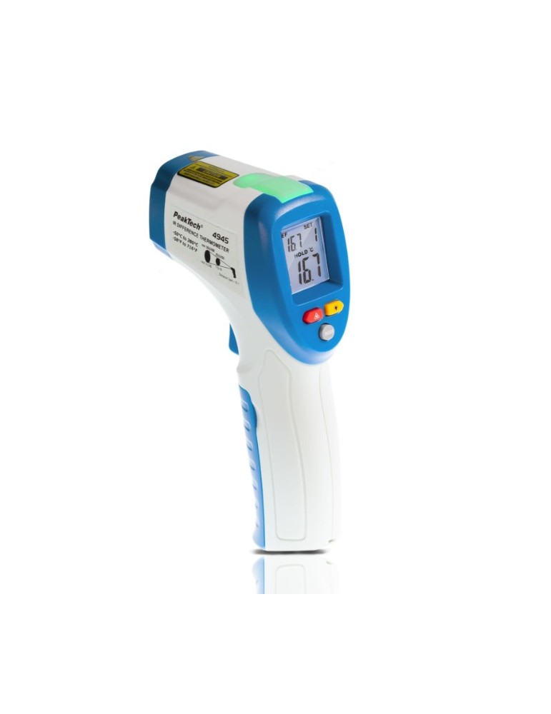 PeakTech P4945 | Termómetro infrarrojo diferencial