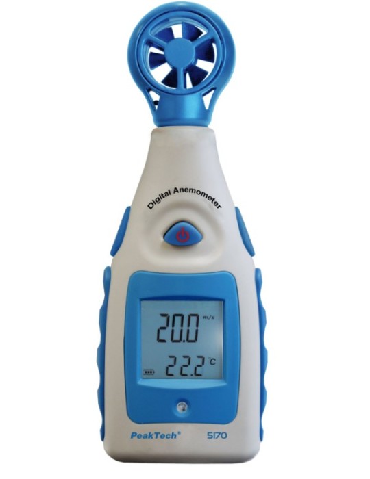 PeakTech P5170 | Anemómetro digital