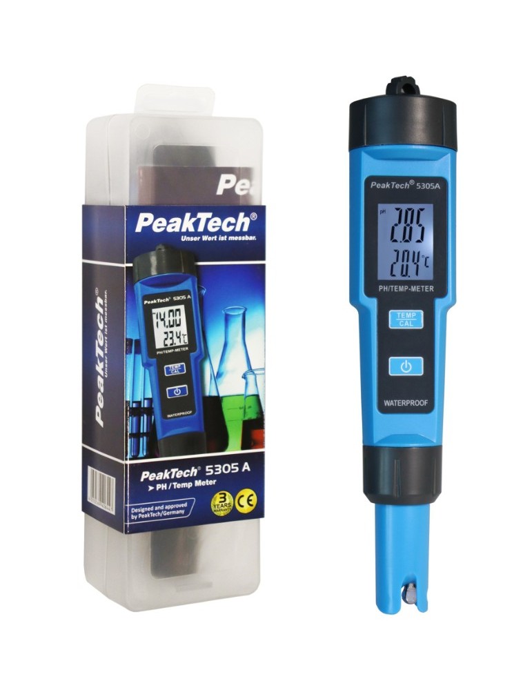 PeakTech P5305A | Medidor de pH