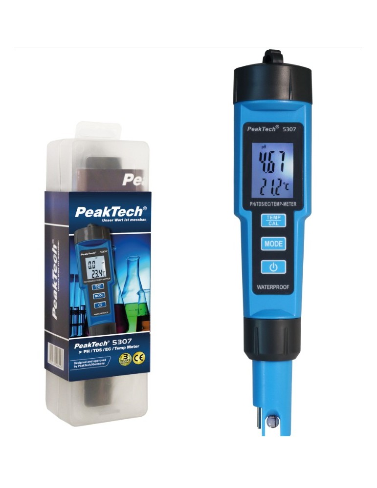 PeakTech P5307 | Medidor de ph