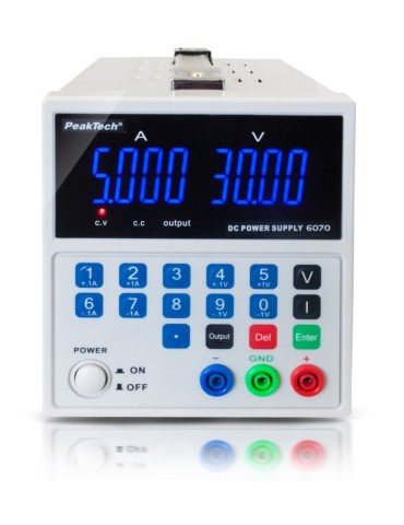 PeakTech P6070 | Fuente de alimentación