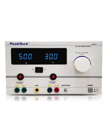 PeakTech P6120 | Fuente de alimentación