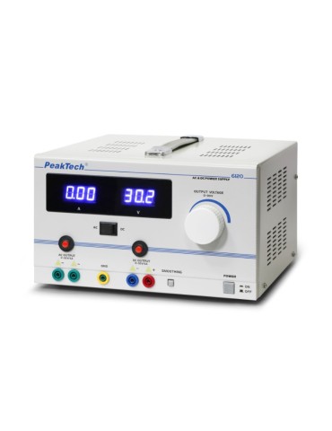 PeakTech P6120 | Fuente de alimentación 2