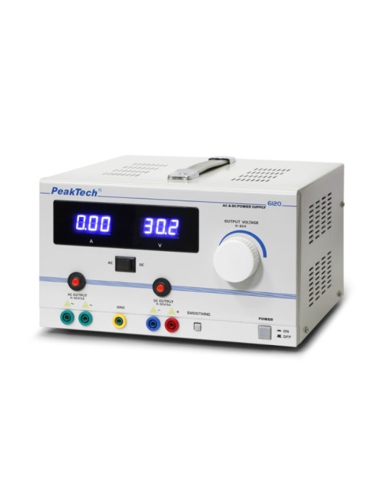 PeakTech P6120 | Fuente de alimentación