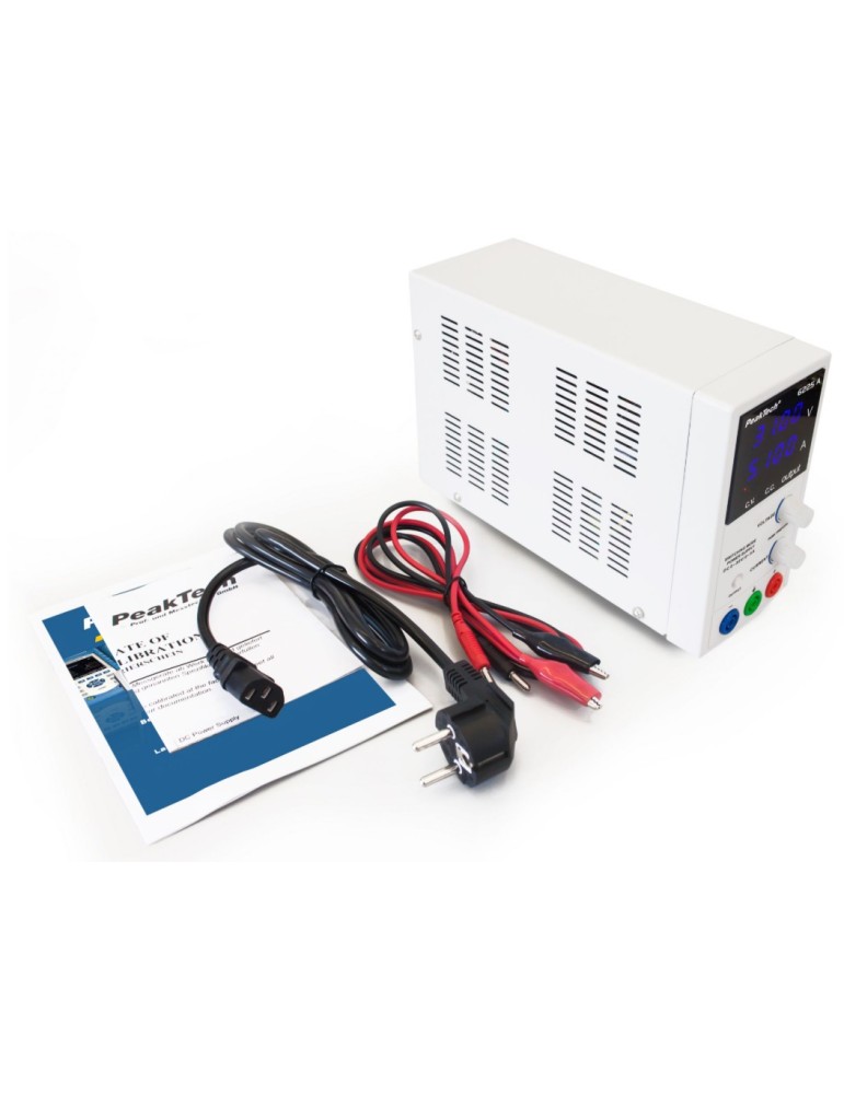 PeakTech P6225A | Fuente de alimentación