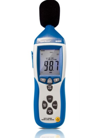 PeakTech P8005 | Sonómetro digital clase ii con datalogger