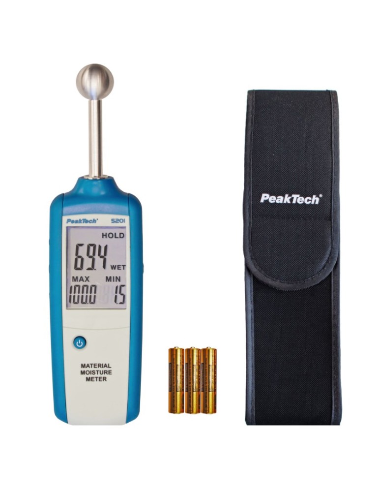 PeakTech P5201 | Medidor de humedad